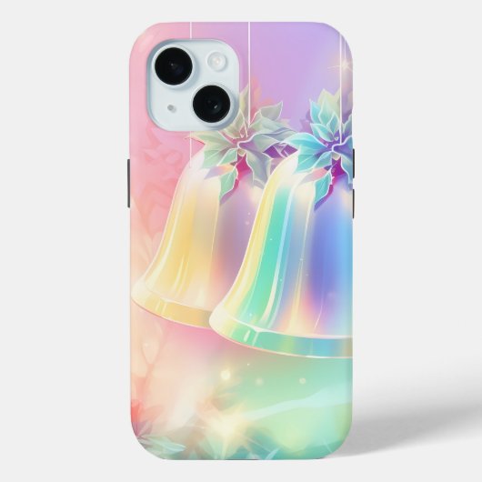  PASTEL KERSTVAKANTIE KLOKKEN Case-Mate iPhone CASE (Achterkant)