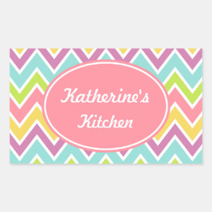 Pastel Keuken Stickers
