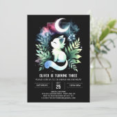 Pastel Kinder kattenverjaardag Kaart (Staand voorkant)