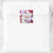 Pastel Kisses Love Candle Label Editable Template (Tas)