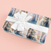 Pastel Kitten en Puppy Cadeaupapier