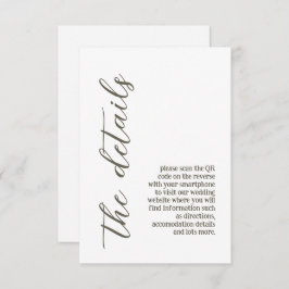 Pastel kleur Bloemen bruiloft Informatiekaartje