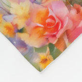 Pastel Kleur Eenhoorn Fleece Deken (Hoek)