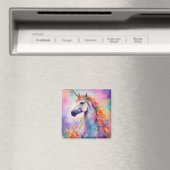 Pastel Kleur Eenhoorn Magneet (Insitu (Vaatwasser))