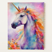 Pastel Kleur Eenhoorn Planner (Achterkant)
