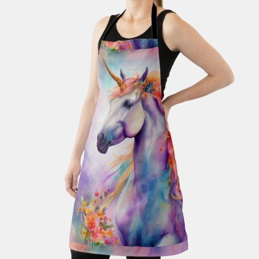 Pastel Kleur Eenhoorn Schort (Insitu)