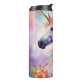 Pastel Kleur Eenhoorn Thermosbeker (Gedraaid links)