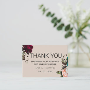 Pastel kleur eenvoudige subtiele thema waterverf notitiekaartje