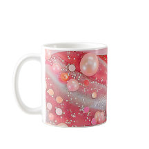 Pastel Kleur Glitter Pearl Print