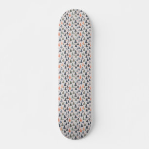 Pastel Kleur Kerstboom Patroon Persoonlijk Skateboard