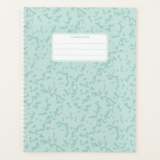 Pastel Kleur Marmer Patroon Gespetterd Jaarlijks Planner