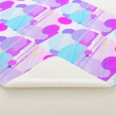Pastel Kleur Ronde Ovale Vorm Gooi Deken (3/4)