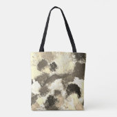 Pastel Kleur Splash Abstracte Kunst Tote Bag (Achterkant)
