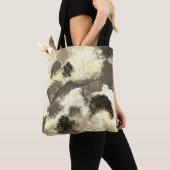 Pastel Kleur Splash Abstracte Kunst Tote Bag (Dichtbij)