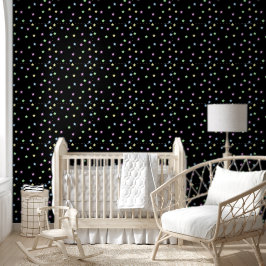 Pastel kleur sterren kinder kamer behang