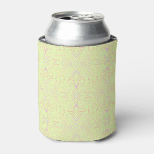Pastel Kleur Stippen En taps toelopende Lijnen Pat Blikjeskoeler