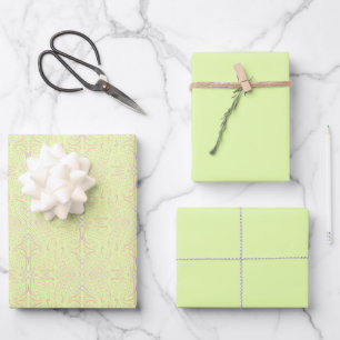 Pastel Kleur Stippen En taps toelopende Lijnen Pat Inpakpapier Vel