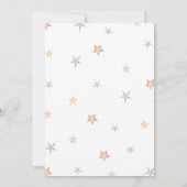  pastel kleur vliegtuig verjaardagsuitnodiging kaart (Achterkant)