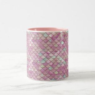 Pastel kleur zeemeermin Mok
