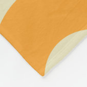 Pastel kleuren abstracte vormen moderne achtergron fleece deken (Hoek)