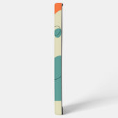 Pastel kleuren abstracte vormen moderne achtergron samsung galaxy hoesje (Linkerkant)