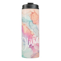 Pastel Kleuren Alcohol Inkt Gepersonaliseerd