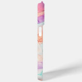 Pastel Kleuren Alcoholinkt Abstract Patroon Case-Mate iPhone Case (Achterkant / Rechts)