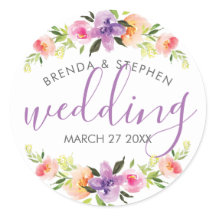 Pastel kleuren bloemenkrans rand