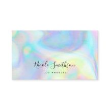 pastel kleuren faux holograph