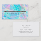 Pastel kleuren fluit leraar visitekaartje (Voorkant / Achterkant)