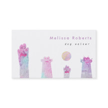 Pastel Kleuren Hond Walker