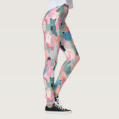 Pastel Kleuren Kat Camouflage Leggings (Rechts)