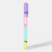 Pastel kleuren & paarse harten kloppen Case-Mate iPhone case (Achterkant / Rechts)