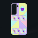 Pastel kleuren & paarse harten kloppen samsung galaxy hoesje<br><div class="desc">Hier is een collectie met pastelkleuren en "paarse harten kloppen": zachte kleuren en harten die mooie vriendschappen vertegenwoordigen.💜 (Voor wie het weet: zoals mijn eigen hart,  kloppen Paarse harten tussen 7 geweldige wereldwijde artiesten uit Zuid-Korea en hun leger van fans over de hele Paarse wereld)</div>
