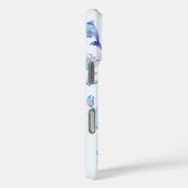 Pastel kleuren zee dieren patroon Case-Mate iPhone case (Achterkant / Rechts)