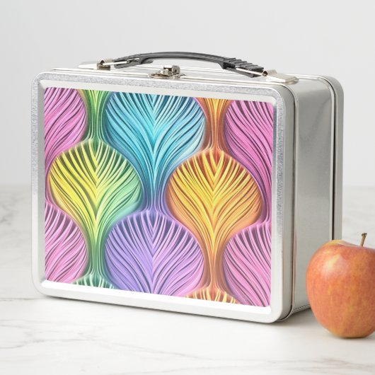 Pastel Kleurrijk Abstract Ontwerp (In situ)