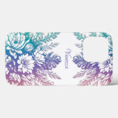  pastel kleurrijk Floral design Case-Mate iPhone Case (Achterkant (horizontaal))