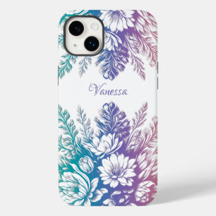  pastel kleurrijk Floral design Case-Mate iPhone 14 Plus Hoesje