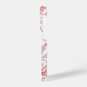  pastel kleurrijk Floral design iPhone Hoesje (Linkerkant)