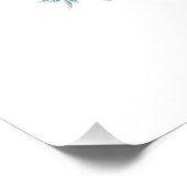 pastel kleurrijk Floral design Perfect Poster (Hoek)