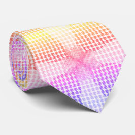 Pastel Kleurrijk Patroon Stropdas
