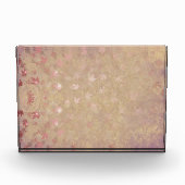 Pastel kleurrijke bladeren fotoblokken (Voorkant)