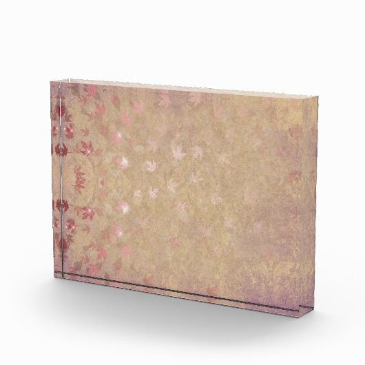 Pastel kleurrijke bladeren fotoblokken (Rechts)