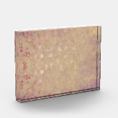 Pastel kleurrijke bladeren fotoblokken (Links)