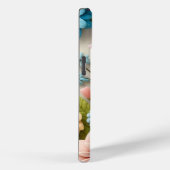 Pastel kleurrijke bloem Case-Mate iPhone case (Achterkant / Rechts)