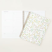 Pastel Kleurrijke Delicate Botanische Wijnstok Pat Planner (Display)