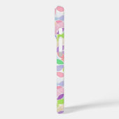 Pastel kleurrijke lente mozaïek Case-Mate iPhone case (Achterkant / Links)
