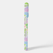 Pastel kleurrijke lente mozaïek Case-Mate iPhone case (Achterkant / Rechts)