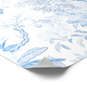 Pastel Kleurrijke Wildflower Wedding Poster (Hoek)