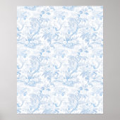 Pastel Kleurrijke Wildflower Wedding Poster (Voorkant)